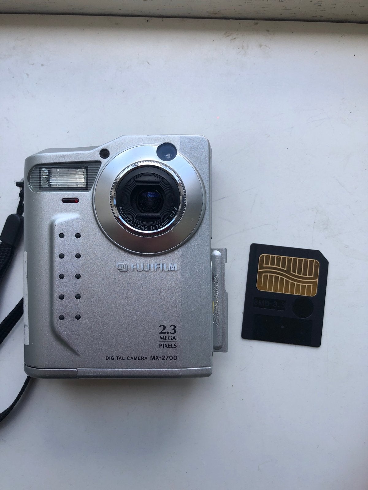 Fujifilm Digital Camera MX-2700 met SmartMedia kaart, Ingebouwde flitser, Gebruikt, Ophalen of Verzenden, Fujifilm