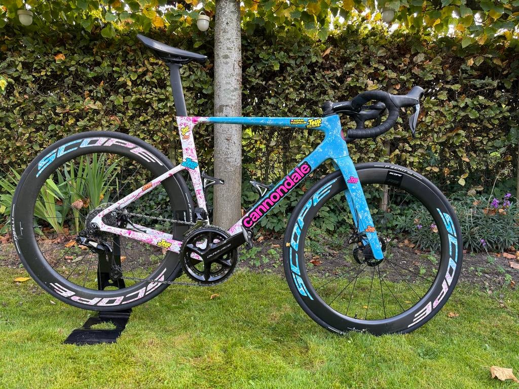 Cannondale SuperSix EVO Hi-MOD Disc Dura-Ace Di2 2024, 28 inch, Carbon, Heren, Zo goed als nieuw