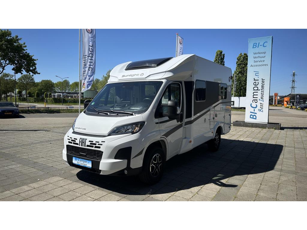 Sunlight Adventure Edition 58 T 8tr.Autom/NAV/CAM/Digitaal, Automaat, Chemisch toilet, Sunlight, Ringverwarming