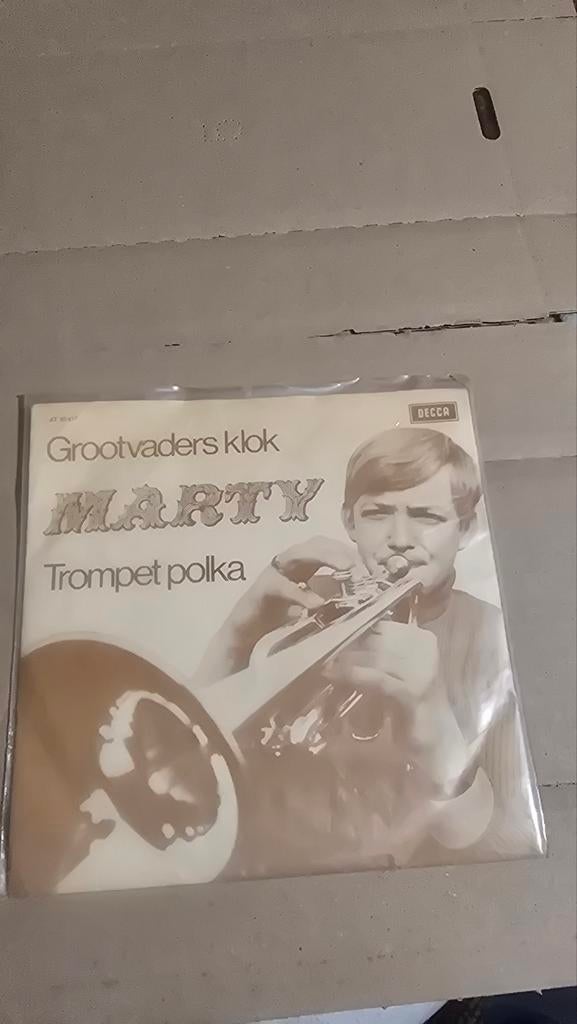 Marty - Grootvaders klok / Trompet polka (Vinyl Single), Gebruikt, Overige genres, 7 inch, 1960 - 1969
