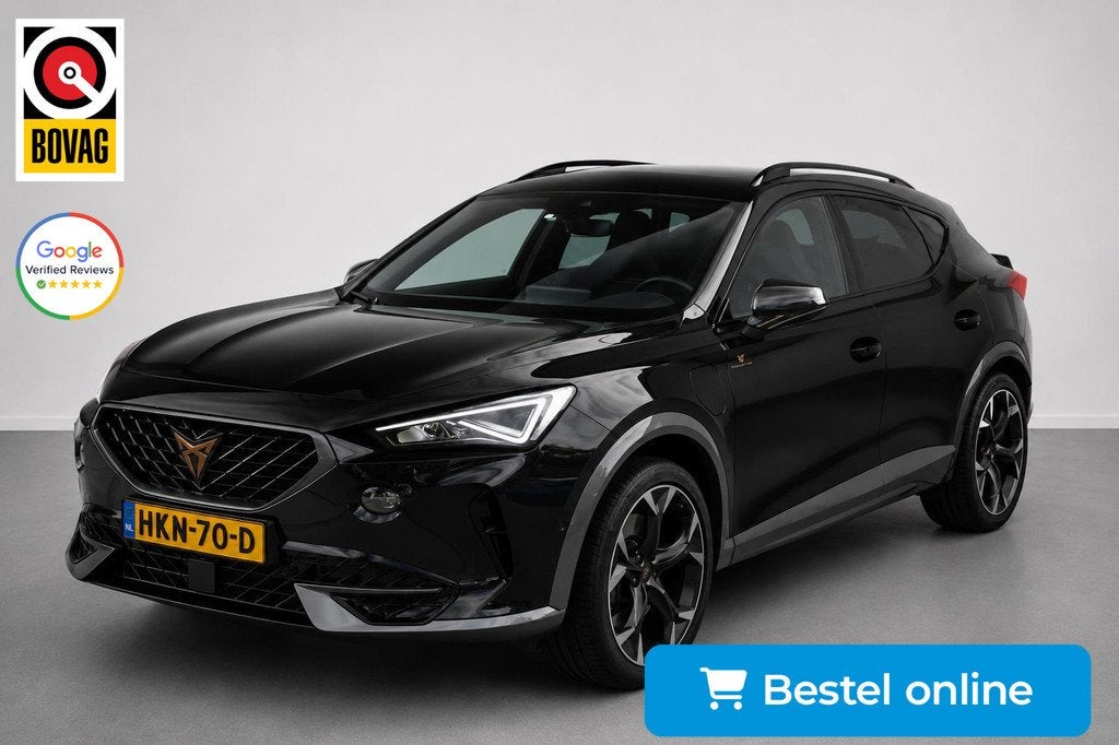 CUPRA Formentor 1.4 e-Hybrid 245 pk|Performance|Boost|Carbon, Stof, Gebruikt, 4 cilinders, Zwart