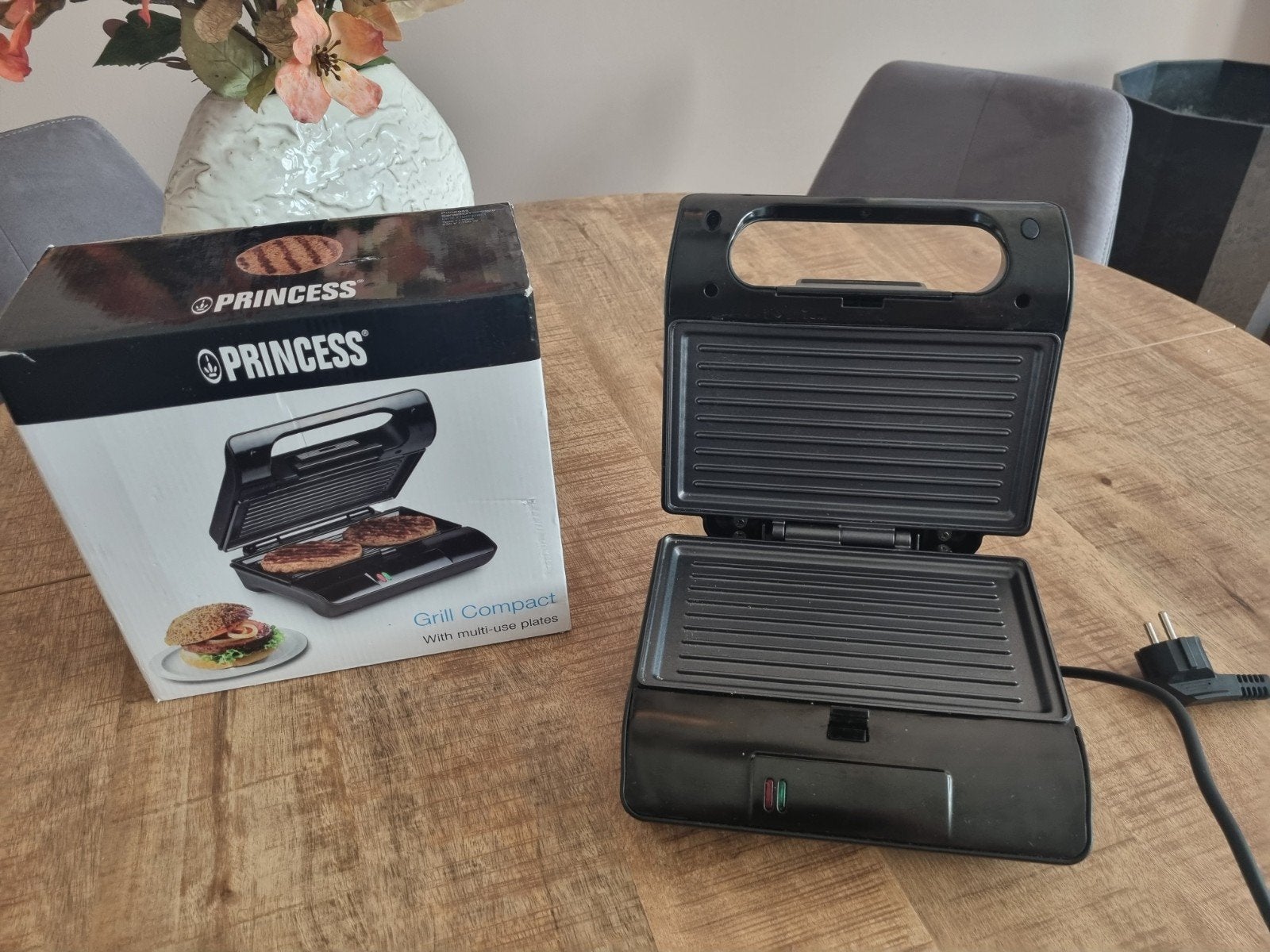 Princess Grill compact, Ophalen of Verzenden, Zo goed als nieuw