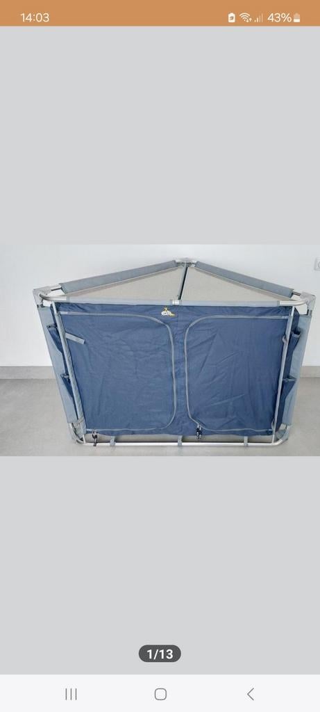 Nette 6 vaks Defa tentkast., Caravans en Kamperen, Kampeermeubelen, Ophalen, Zo goed als nieuw, Campingkast
