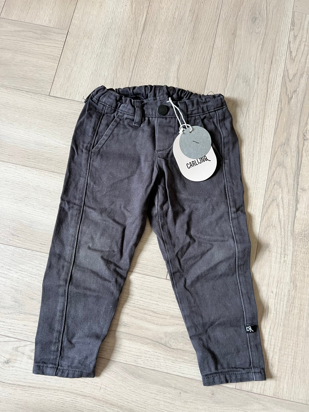 CarlijnQ Denim Chino Broek Maat 86/92, Ophalen of Verzenden, Nieuw, Jongen of Meisje, Broek
