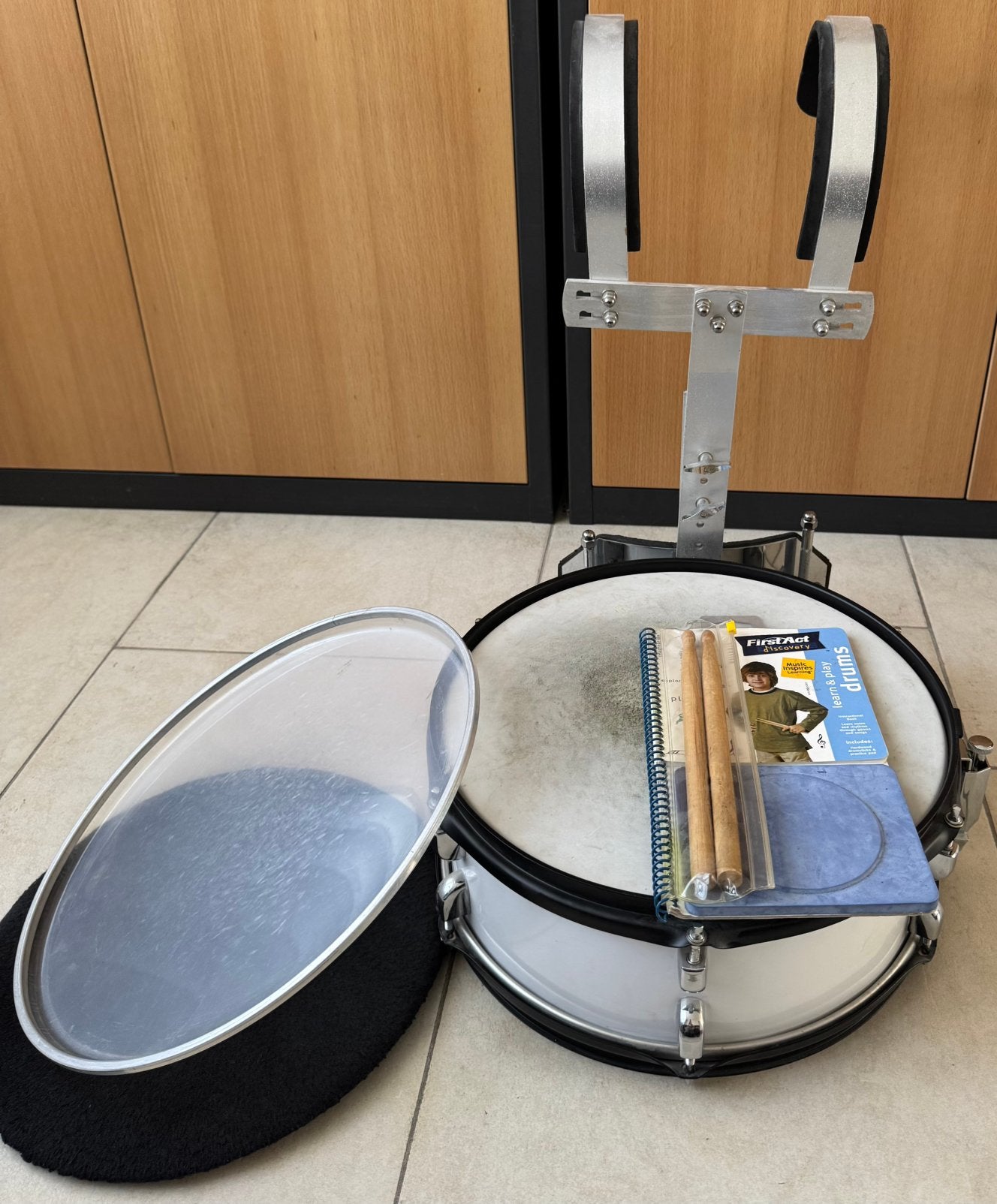 fanfare trommel snare drum marching draagsysteem harnas, Ophalen of Verzenden, Gebruikt, Overige merken