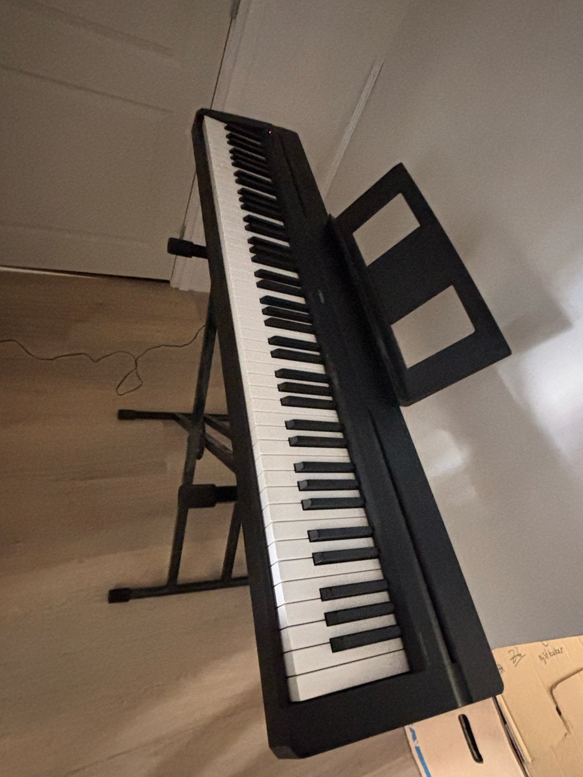 Yamaha P-45 Digitaal Piano - Zo goed als nieuw, Muziek en Instrumenten, Ophalen, Zwart, Digitaal, Zo goed als nieuw