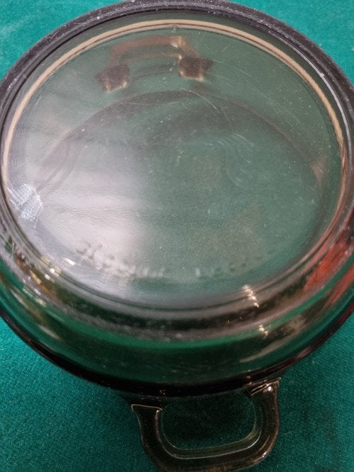 Arcoroc frans schaaltjes bruin glas met oren, Ophalen of Verzenden, 'T Olde Gre-j, Info@toldegrej.nl, Endepoelstraat 20f Didam