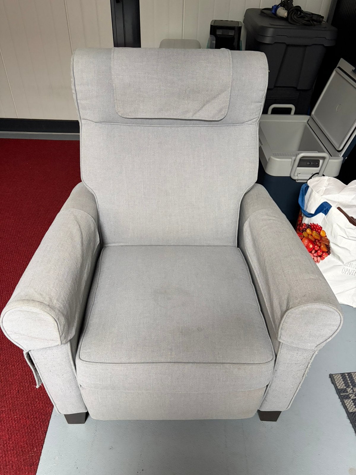Relaxstoel MUREN IKEA, Ophalen, Gebruikt, Minder dan 75 cm, 75 tot 100 cm