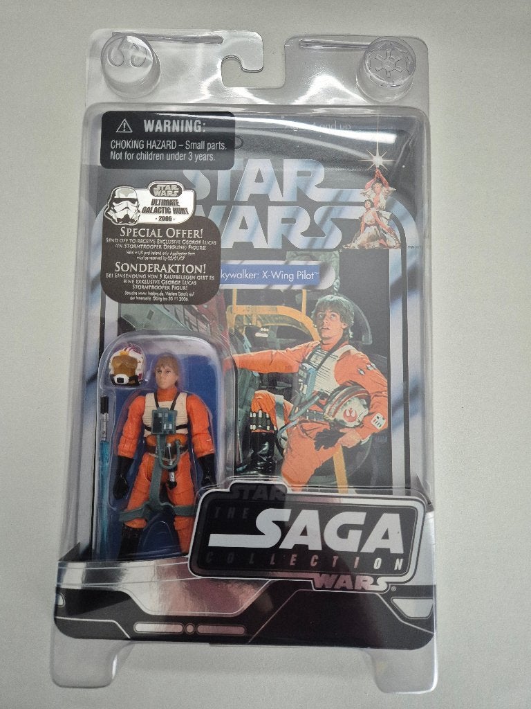 Star Wars TSC Vintage Style Luke Skywalker X-Wing Plot, Ophalen of Verzenden, Nieuw, Actiefiguurtje