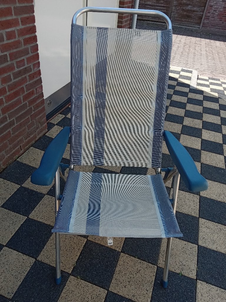 Campingstoel Crespo, Ophalen, Gebruikt, Campingstoel