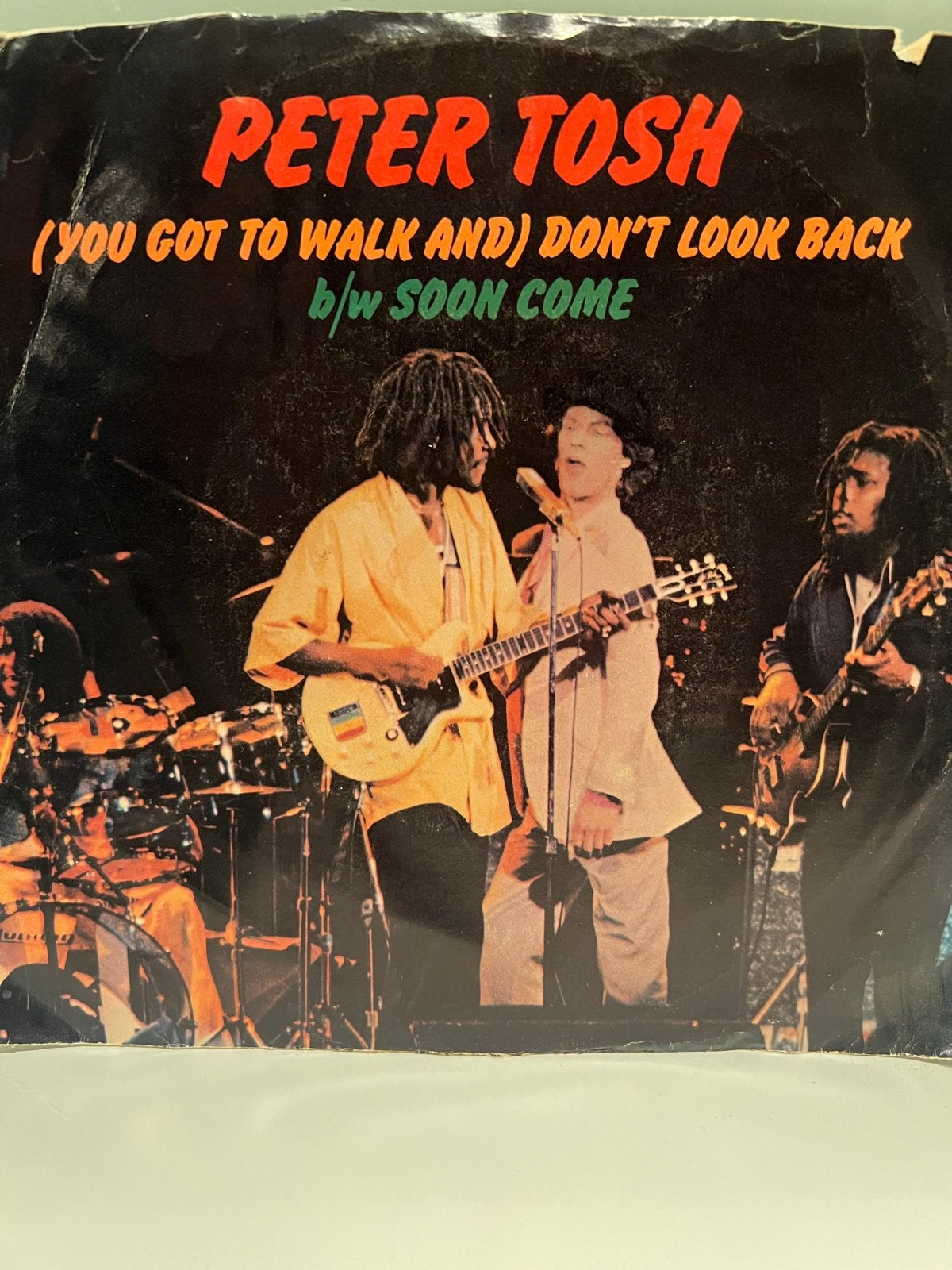 Peter Tosh - (You Got To Walk And) Don't Look Back single, Gebruikt, 7 inch, Ophalen of Verzenden, Overige typen