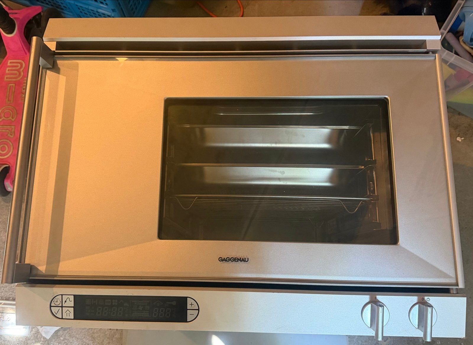 Gaggenau Stoomoven HLED22 - Inbouw - Zo goed als nieuw, Witgoed en Apparatuur, Ovens, Ophalen, 45 tot 50 cm, Overige merken, 60 cm of meer