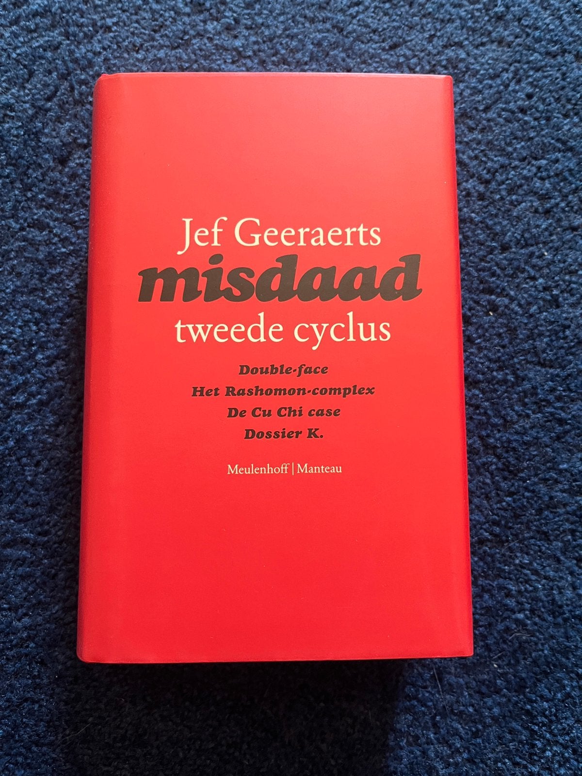 Jef Geeraerts - eerste/tweede/derde/vierde cyclus, Ophalen of Verzenden, Nieuw, Jef Geeraerts