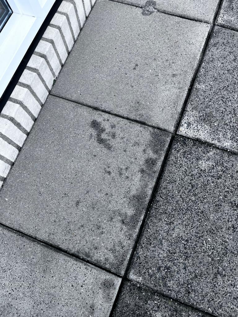 70 gebruikte terrastegels 50x50 cm, Tuin en Terras, Gebruikt, Ophalen of Verzenden, 10 m² of meer, Beton