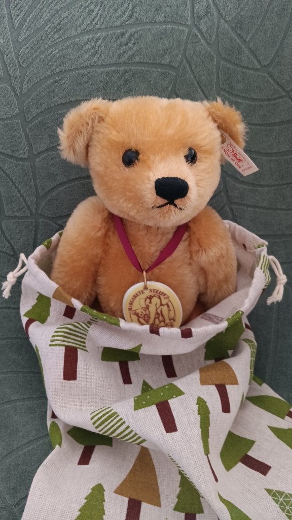 1998 Steiff EAN 670084 museumbär Giegen, 30cm nieuwstaat, RichardSteiffstrasse, Steiff, Steiff, Stoffen beer