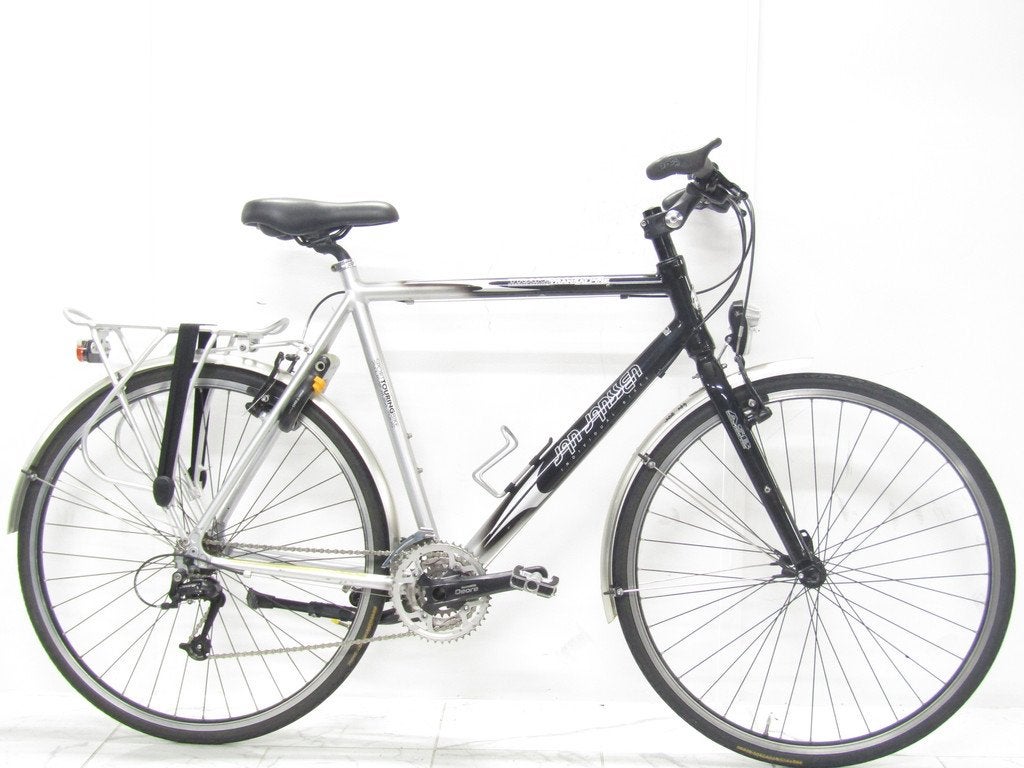 Jan jansen Transalpine zwart heren 60cm 28inch, 57 tot 61 cm, Gebruikt, Overige merken, Versnellingen