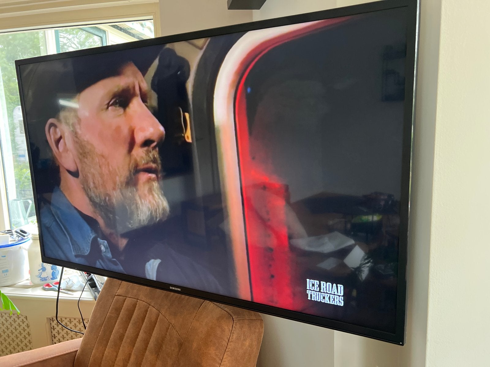 Samsung 43 inch 4K Smart TV (UE43MU6120W), LED, 50 Hz, Ophalen of Verzenden, Zo goed als nieuw