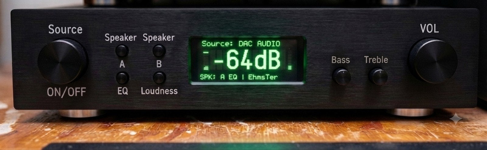 High-End Hobby Versterker Controller (Atmega1284p), Audio, Tv en Foto, Versterkers en Receivers, Overige merken, Nieuw, Ophalen of Verzenden