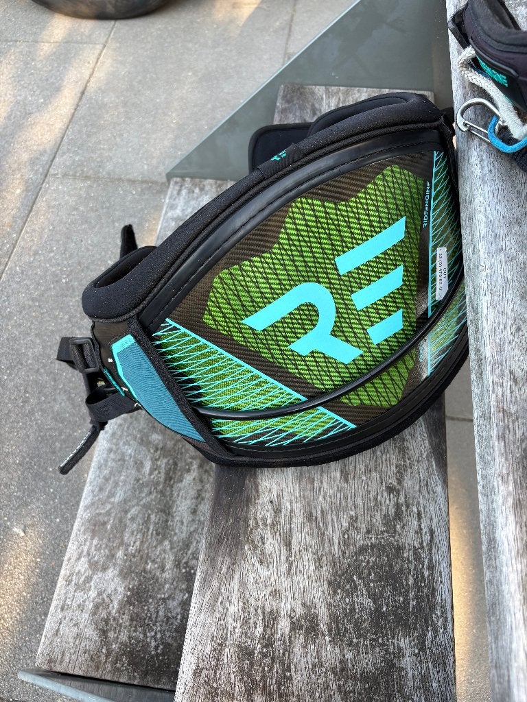 harnas-trapeze ride engine M+L  met slider, Ophalen, Gebruikt, Trapeze, Geen board