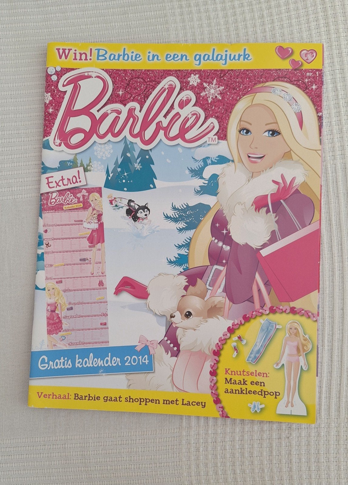 NIEUW! Barbie magazine/tijdschrift, Ophalen of Verzenden, Nieuw