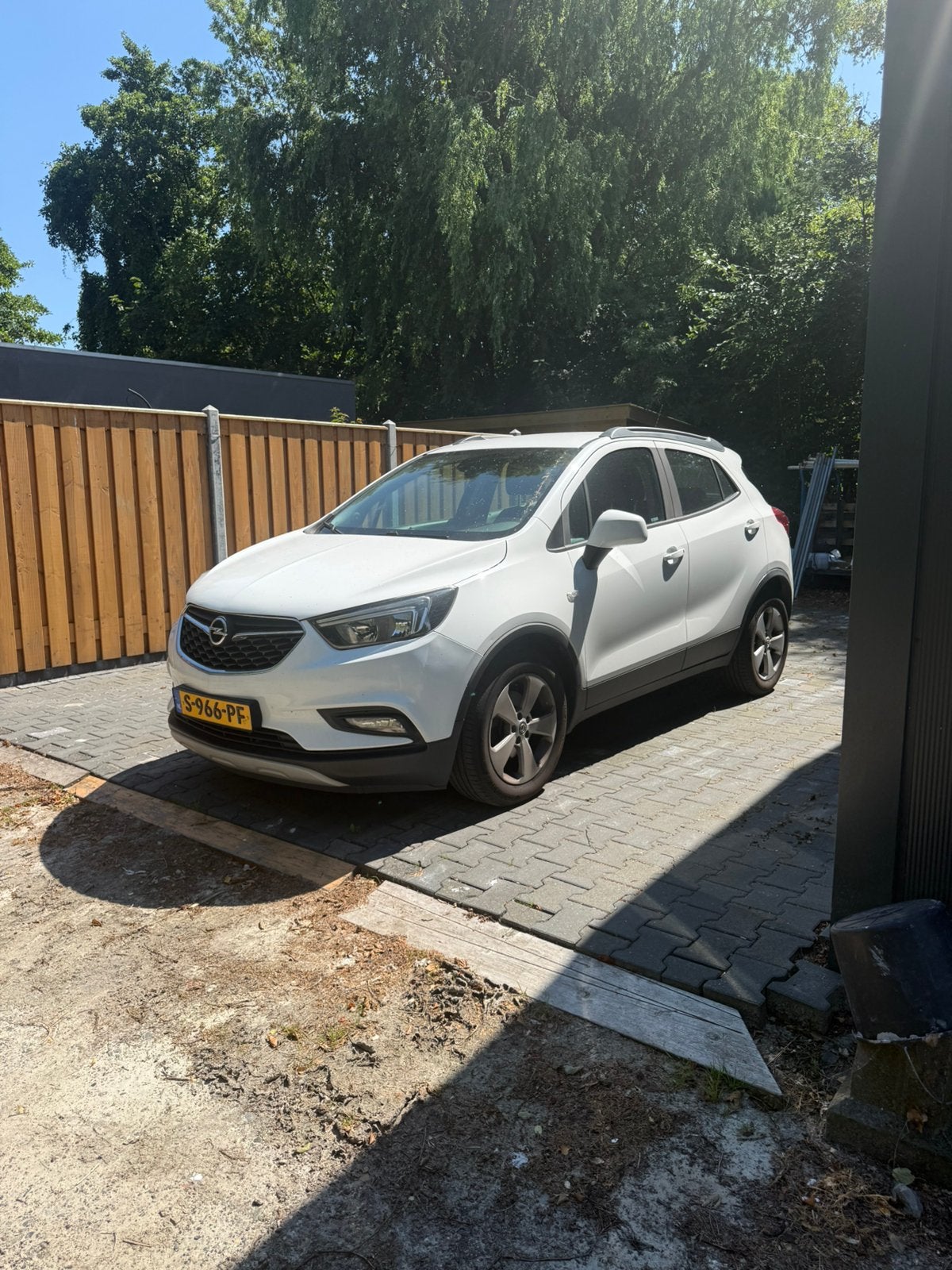 Opel MokkaX 1.4 Turbo 140pk Aut 2017 Wit, Auto's, Zwart, Wit, 1200 kg, 1364 cc