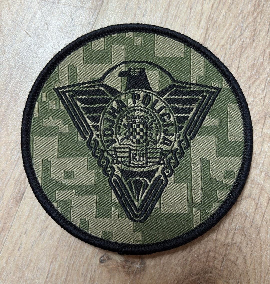 Kroatische politie patch, Ophalen of Verzenden, Overige soorten, Nederland, Embleem of Badge