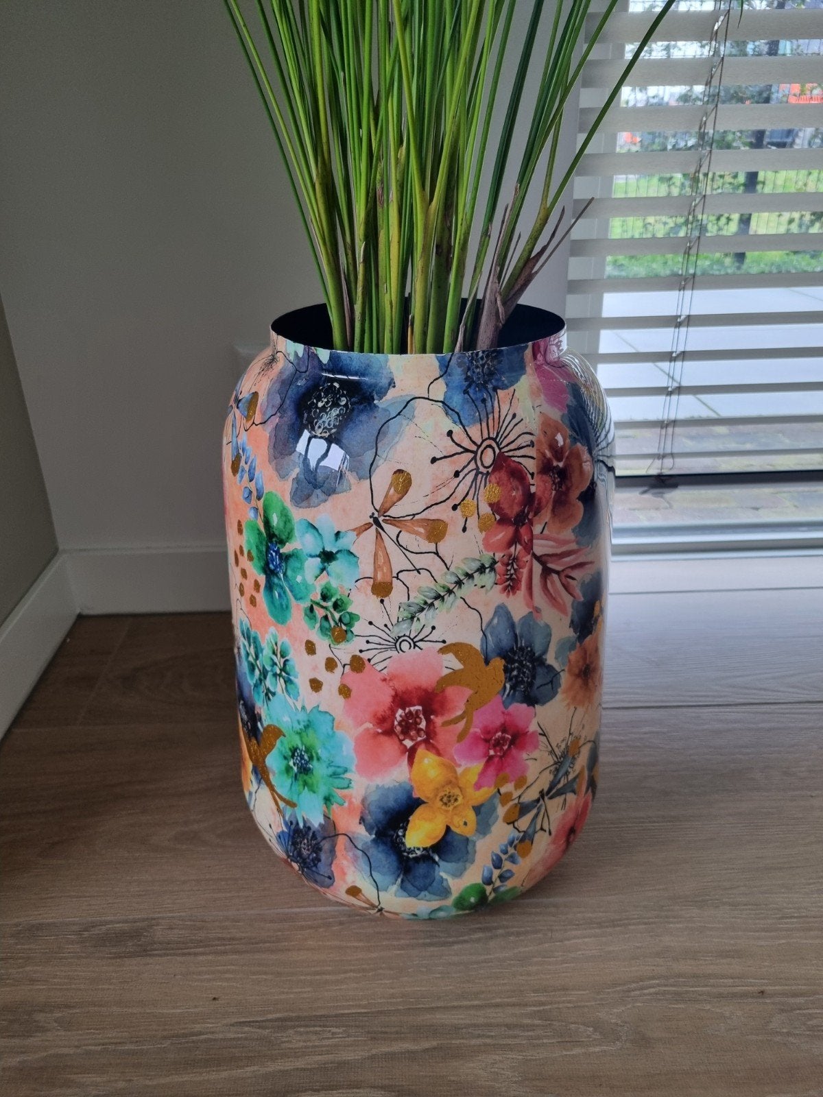 Plantenpot incl. plant - TS collection designed by lammie, Huis en Inrichting, Ophalen, Overige materialen, Zo goed als nieuw