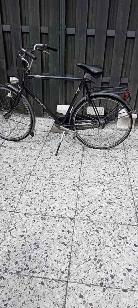 Degelijke Union stadsfiets - Klaar voor gebruik!, Fietsen en Brommers, Fietsen | Heren | Herenfietsen, Terugtraprem, Gebruikt