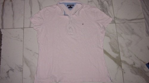 46 TOMMY HILFIGER xxl lichtroze polo, Kleding | Dames, Tops, Maat 46/48 (XL) of groter, Ophalen of Verzenden, Zo goed als nieuw