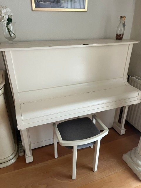 piano (steinbach), Muziek en Instrumenten, Piano's, Ophalen, Gebruikt, Wit, Digitaal