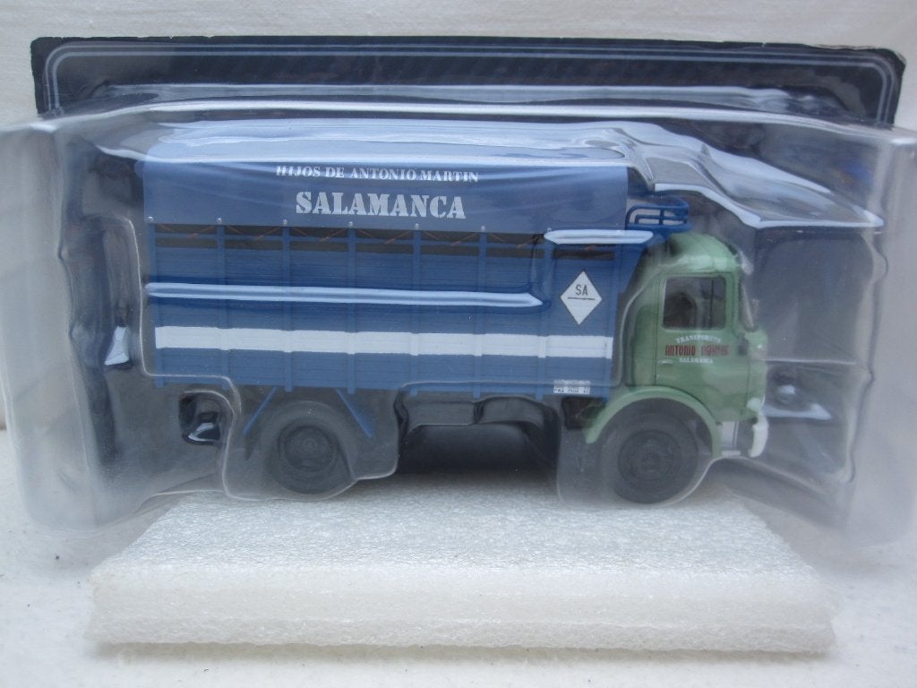 Barreiros Saeta 65 Huifbakwagen 1968 1:43 Atlas / Salvat, Ophalen of Verzenden, Nieuw, Bus of Vrachtwagen, Overige merken