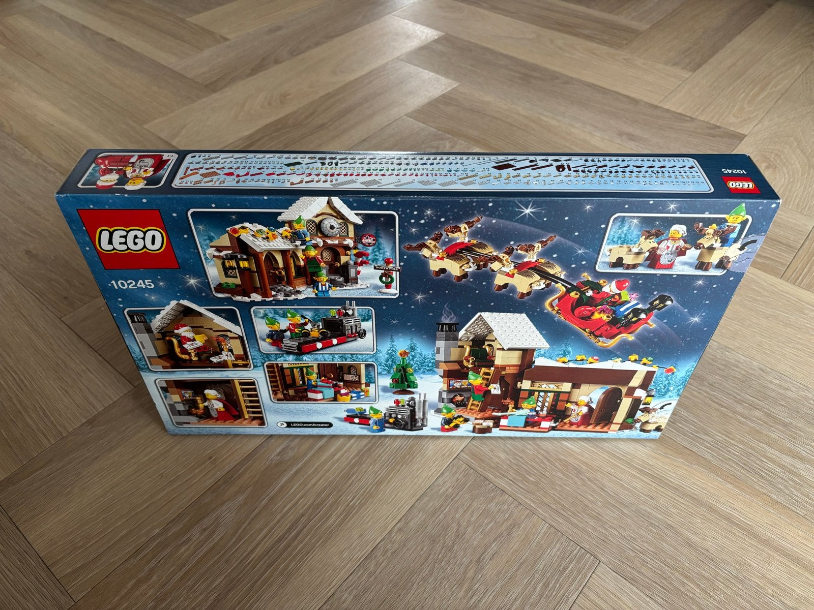 Lego 10245 Werkplaats van de Kerstman - Nieuw & Geseald, Lego, Nieuw, Ophalen of Verzenden, Compleet