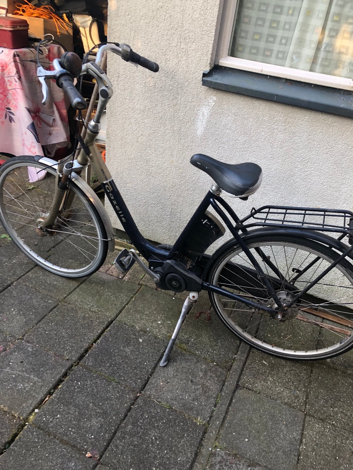 Gazelle elektrische fiets, opknapper, Ophalen, Minder dan 30 km per accu, Gebruikt, 51 tot 55 cm