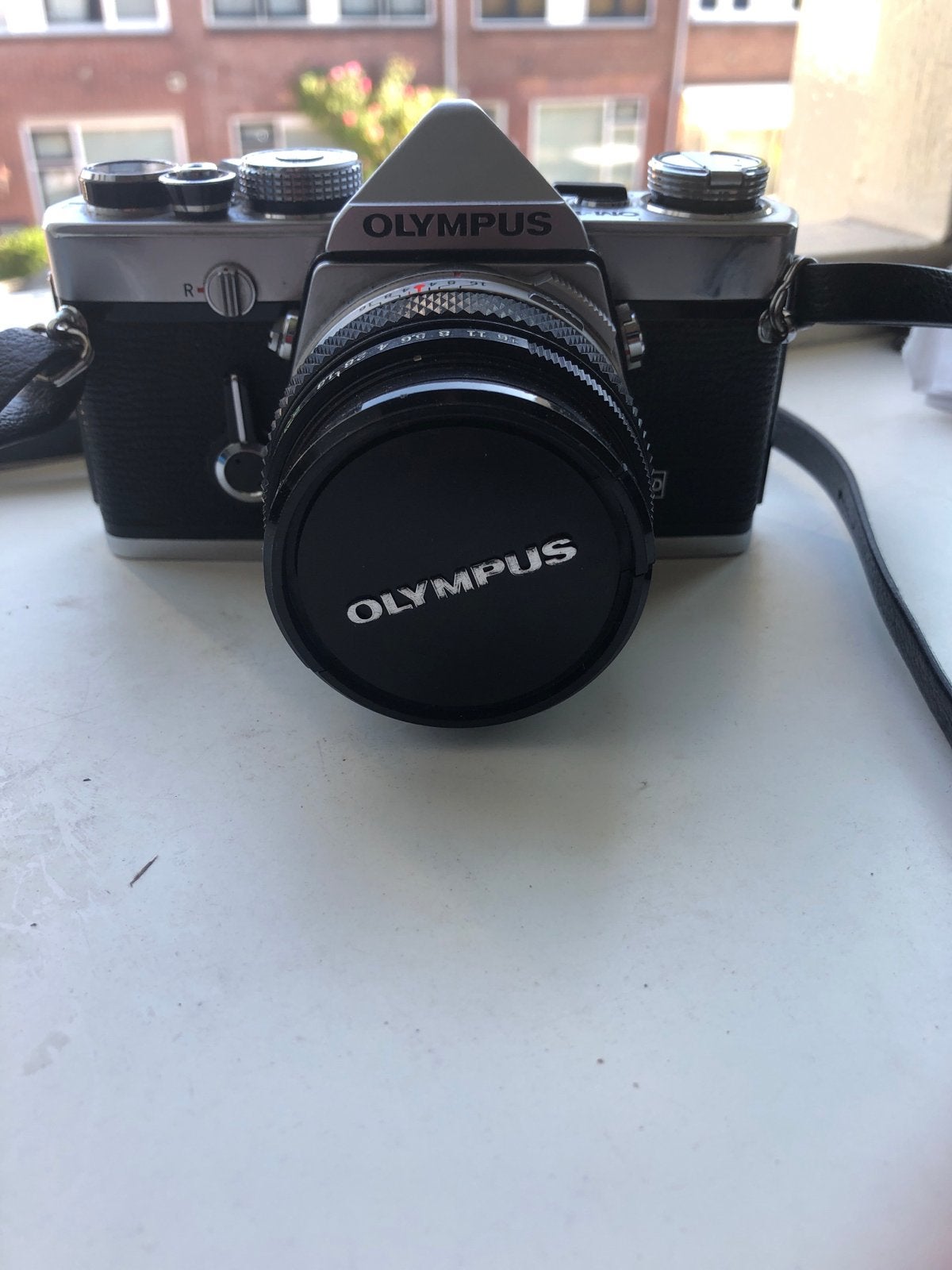 Olympus OM-1 MD spiegelreflex camera, Ophalen of Verzenden