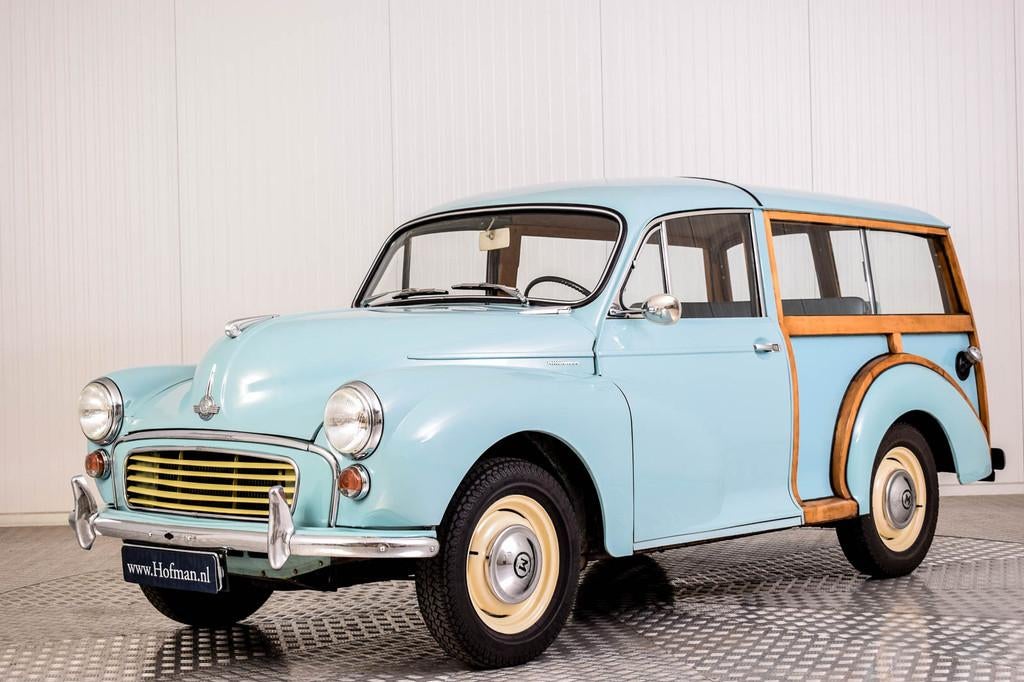 Morris Minor Traveller Estate (bj 1975), Auto's, Overige Auto's, Gebruikt, 4 cilinders, Origineel Nederlands, Handgeschakeld