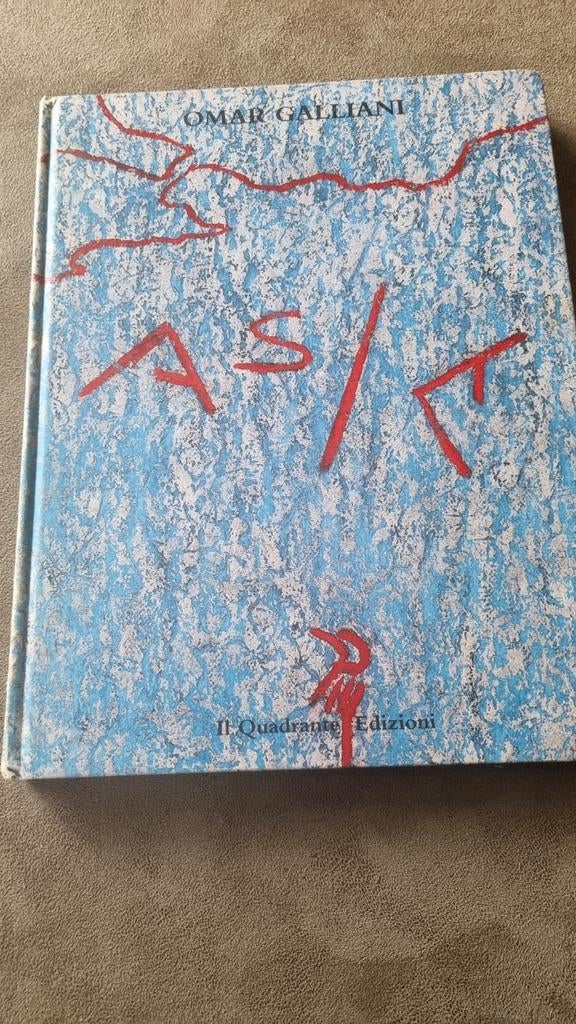Omar Galliani - ASIA - Kunstboek (1987), Ophalen of Verzenden, Gelezen, Omar Galliani