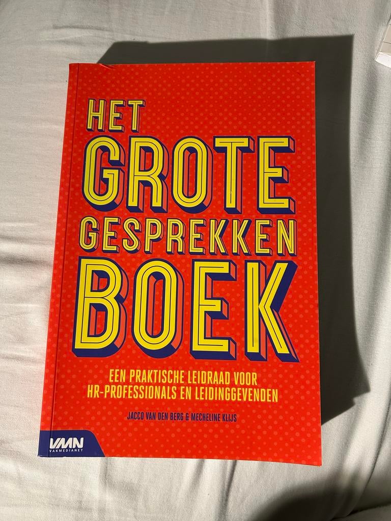 Het Grote Gesprekken Boek - Jacco van den Berg, Boeken, Ophalen of Verzenden, Beta, Gelezen, HBO