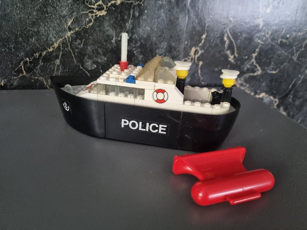 LEGO 314 - Politieboot, Ophalen of Verzenden, Gebruikt, Complete set, Lego