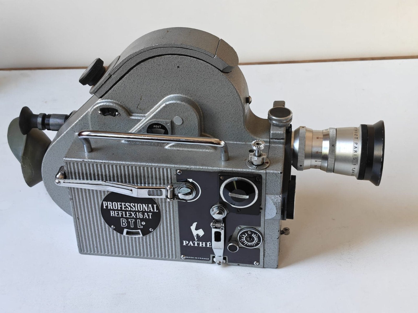 Vintage Pathé Professional Reflex 16AT, Gebruikt, Overige soorten, Camera, Ophalen