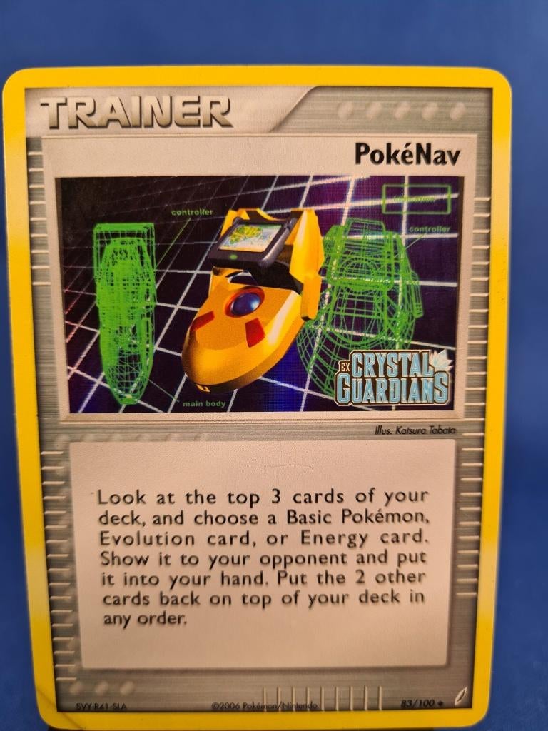 PokéNav 83/100 - Crystal Guardians (Reverse Holo), Verzenden, Gebruikt