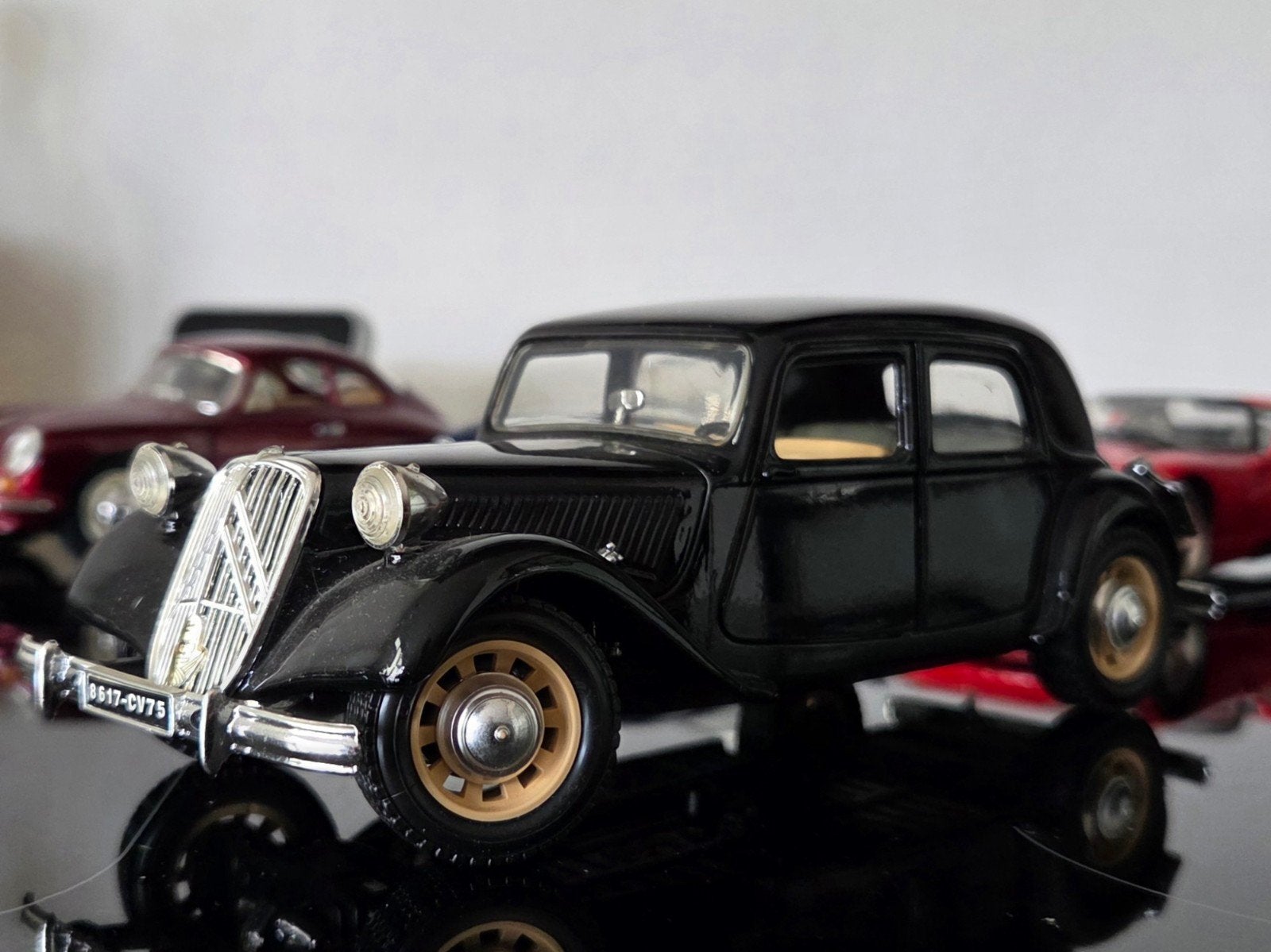 Citroen 15CV Traction Avant 1938 Bburago 1:24, Ophalen of Verzenden, Zo goed als nieuw, Auto, Bburago