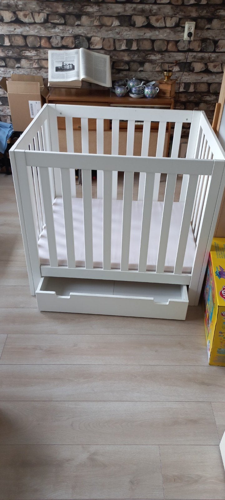 witte gebruikte kinderbox in goede staat. Zonder boxkleed, Kinderen en Baby's, Boxen, Ophalen, Gebruikt