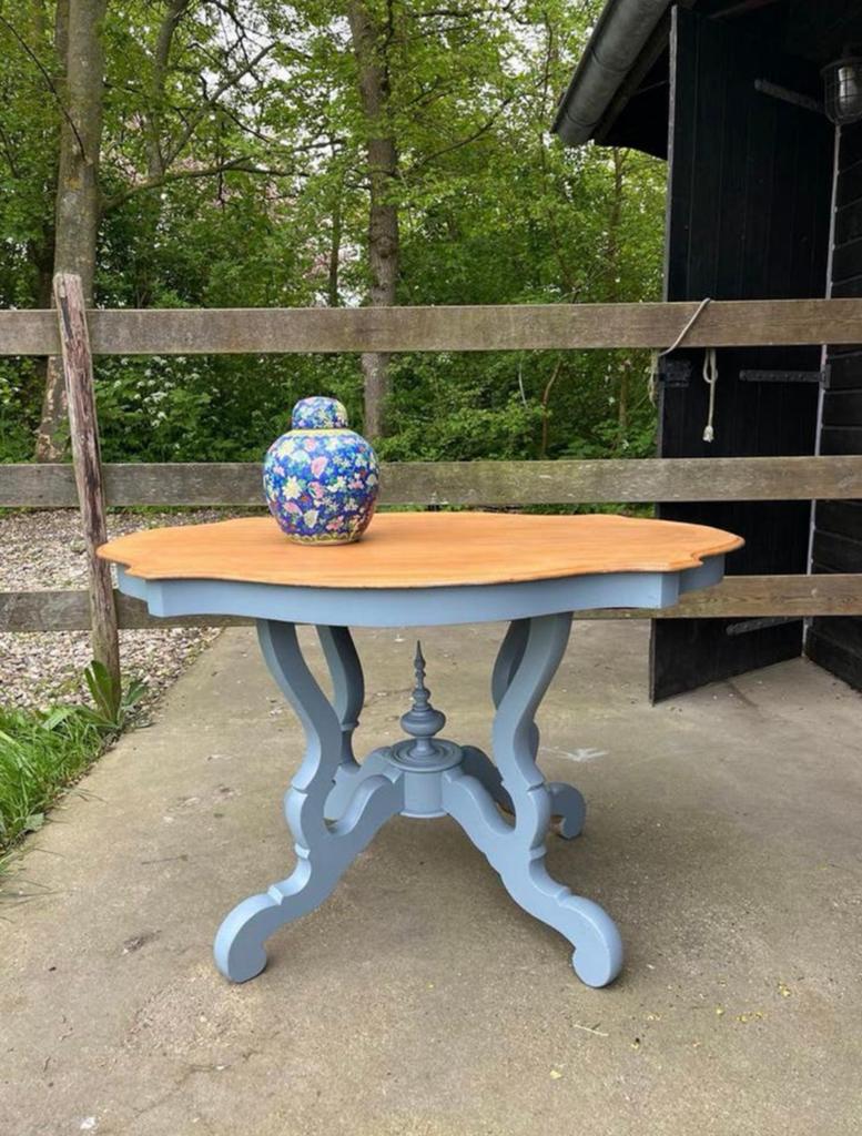 Vintage Eet/Salon tafel, Huis en Inrichting, Ophalen, 100 tot 150 cm, 50 tot 100 cm, Zo goed als nieuw