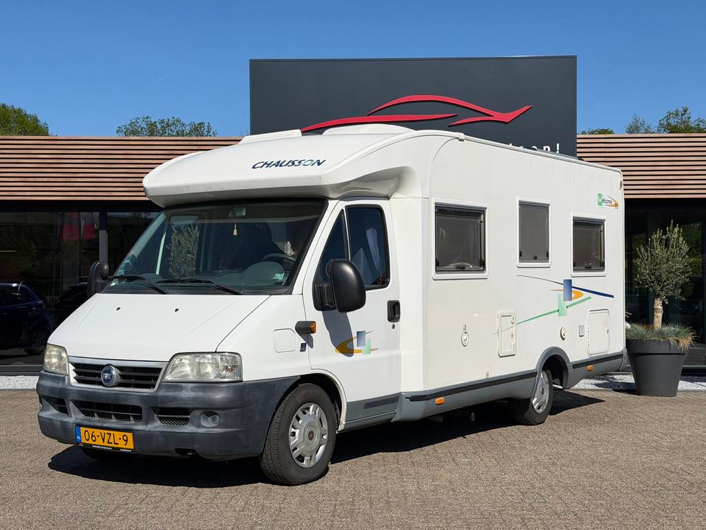 Fiat Trigano Camper 2 losse Bedden 2x Airco (bj 2006), Buscamper of Camperbus, Bedrijf, Diesel, Fiat