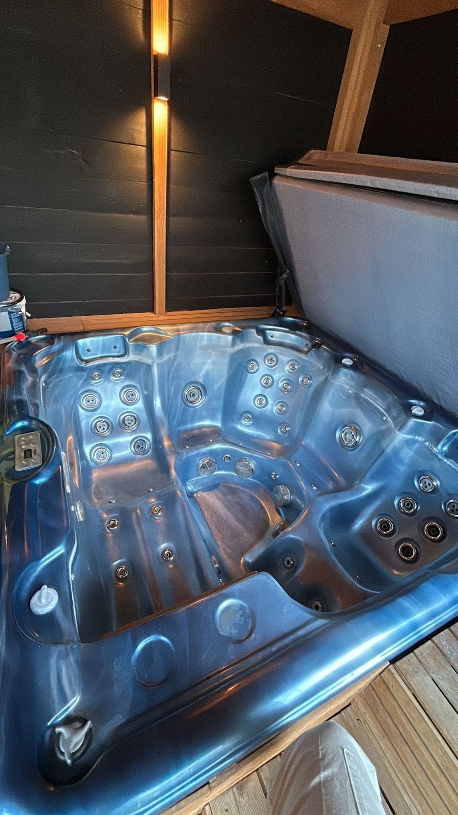 Luxe Balboa Spa jacuzzi, Ophalen, Gebruikt, Pomp, Vast