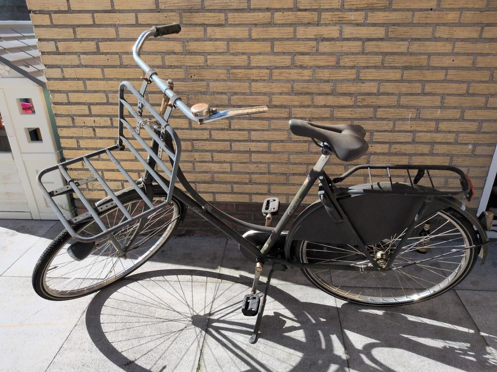 Batavus opknap fiets met voordrager, Ophalen, Terugtraprem, Batavus, 53 tot 56 cm