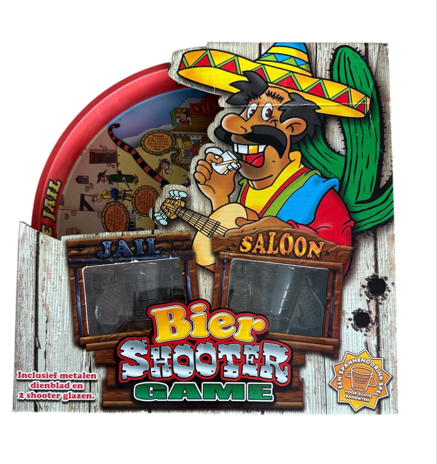 Bier Shooter Game - Het spannende drinkspel voor feesten, Vijf spelers of meer, Ophalen of Verzenden, Nieuw