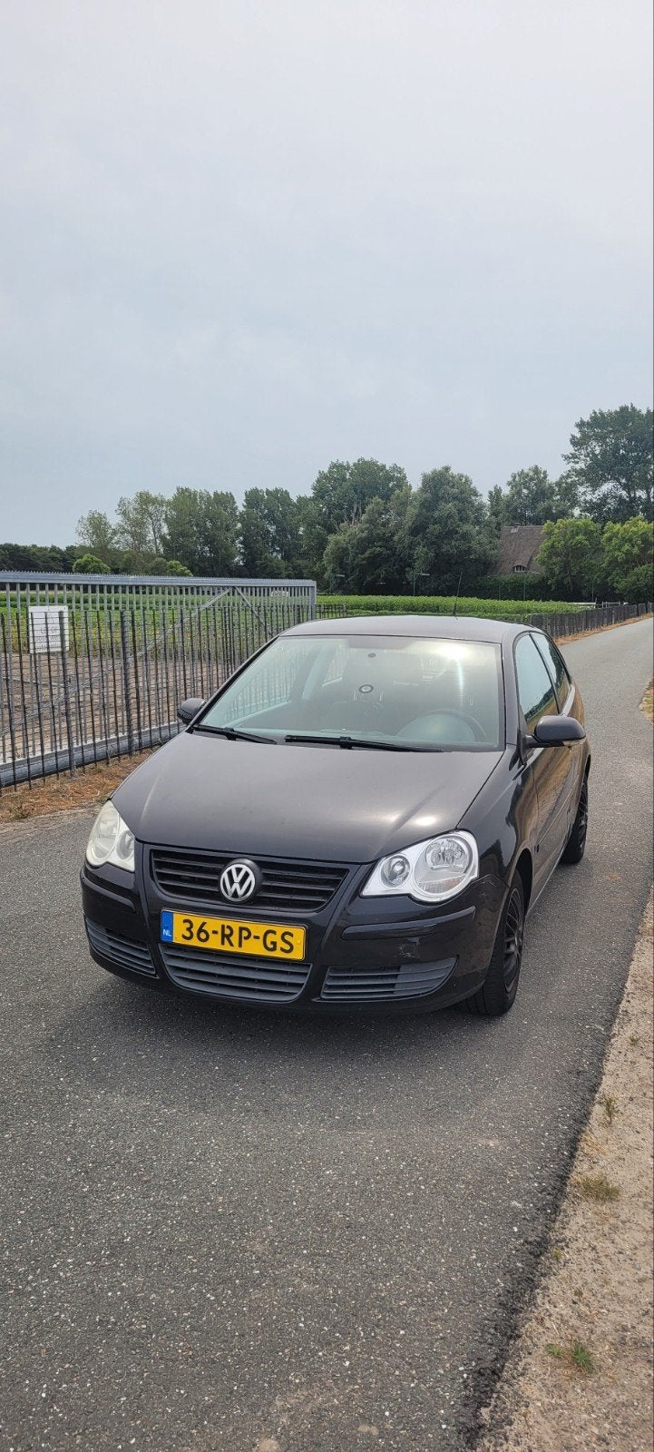 Volkswagen Polo 1.2, 2005 Zwart, Auto's, Volkswagen, Voorwielaandrijving, 64 pk, 540 kg, 1198 cc