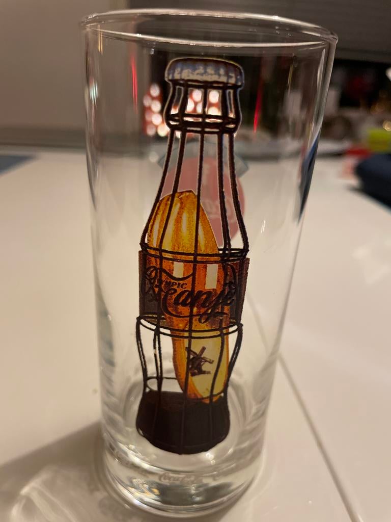 Vintage Coca-Cola Glas - Always Coca-Cola, Verzamelen, Ophalen of Verzenden, Zo goed als nieuw, Frisdrankglas