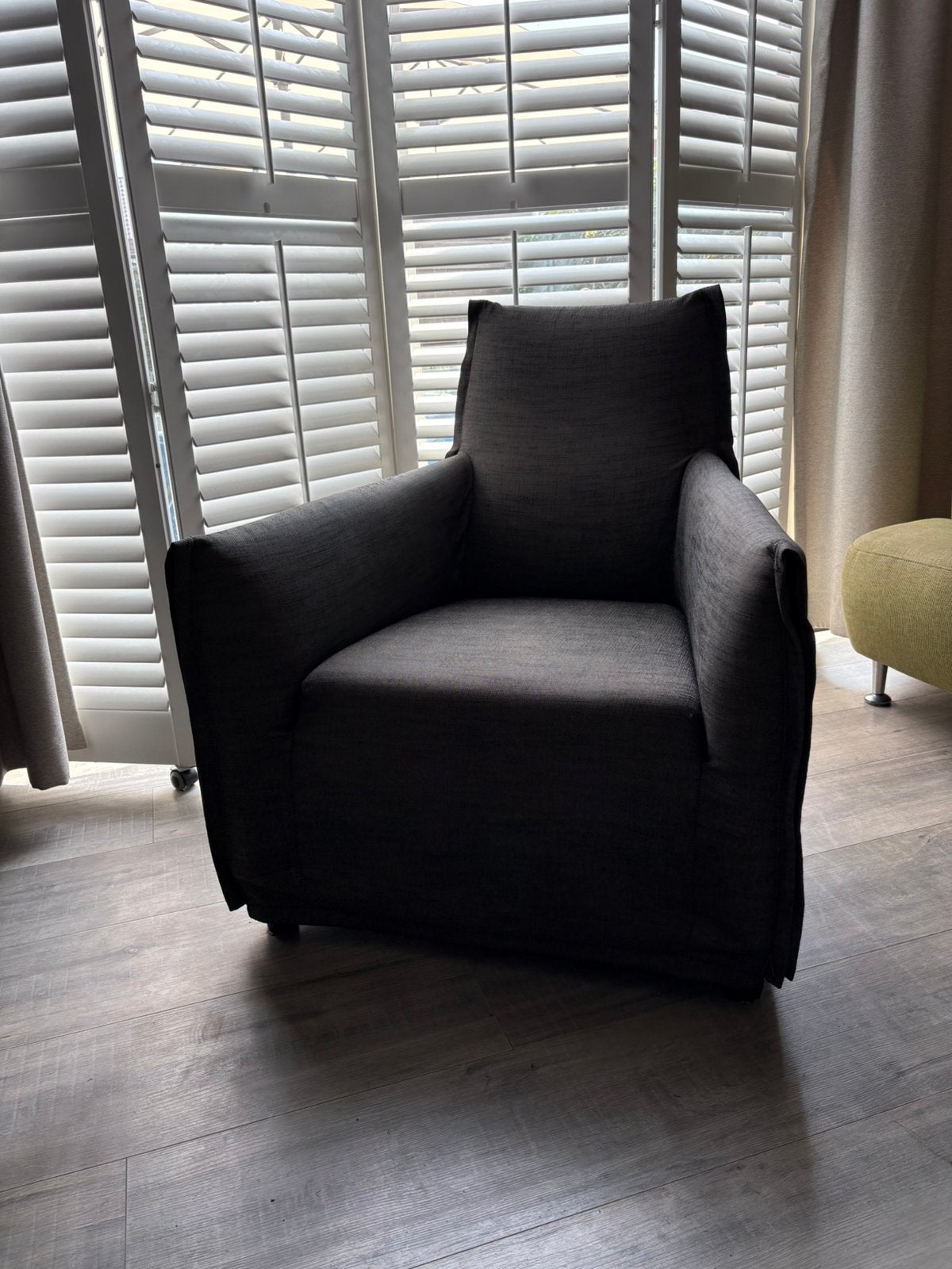 Fauteuil Ara, Roderick Vos voor Linteloo, Ophalen, Gebruikt, 75 tot 100 cm, Stof